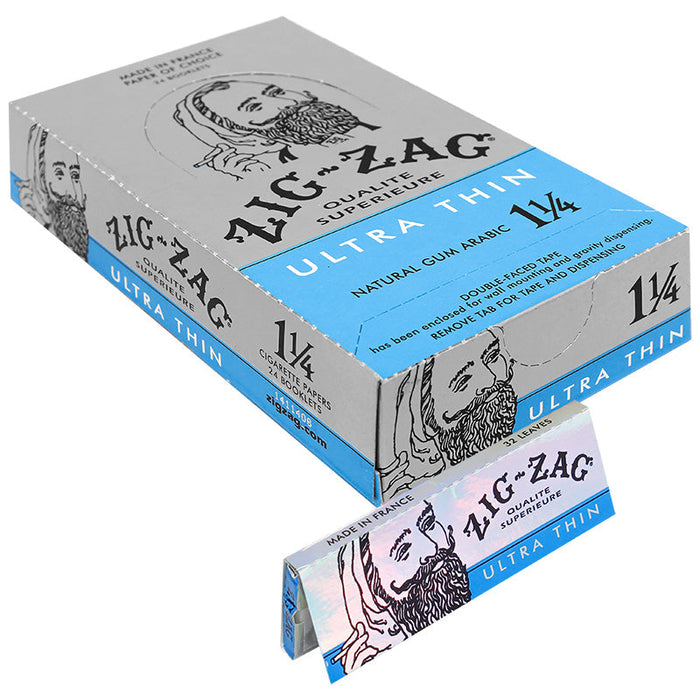 Zig-Zag Ultra Thin 1 1/4" Size Rolling Paper