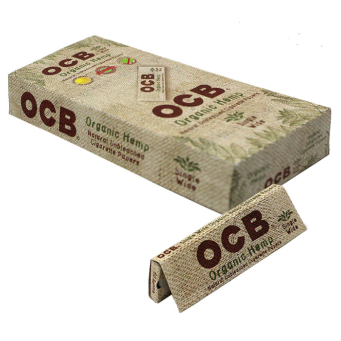 OCB Organic Hemp Single Wide Rolling Paper