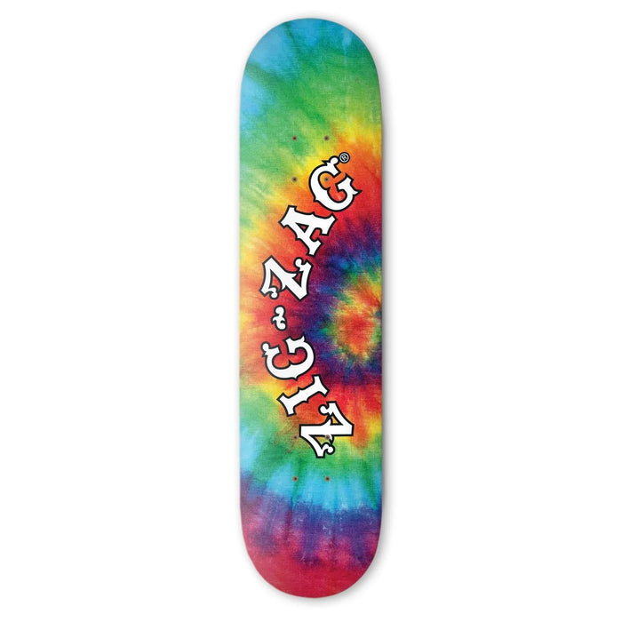 Zig-Zag Tie-Dye Skateboard