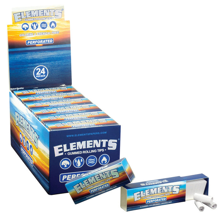 Elements Gummed Perforated Rolling Tips