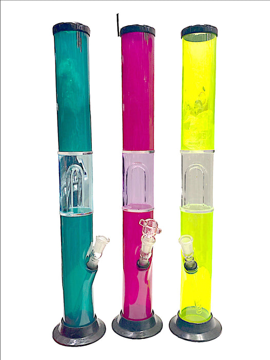 18" Colored Acrylic Water Pipe