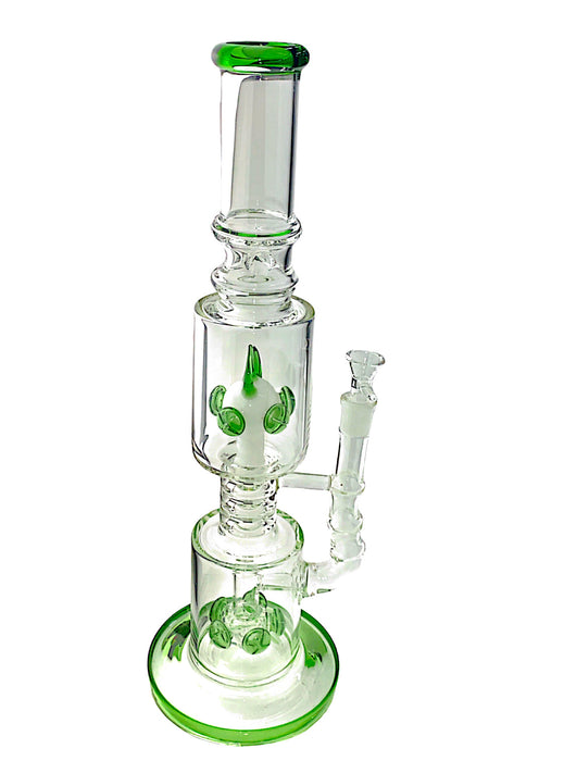 20" Ice Catcher Chamber With Percolator Glass Water Pipe