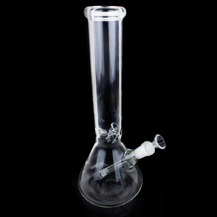 14"  Clear Beaker Ice Catcher Glass Water Pipe
