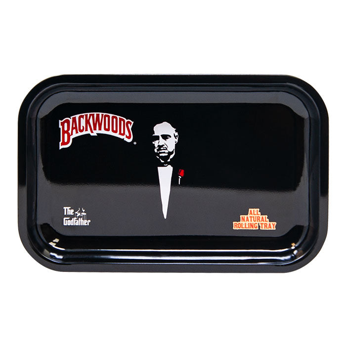BW The Godfather Rolling Tray w/ Lid