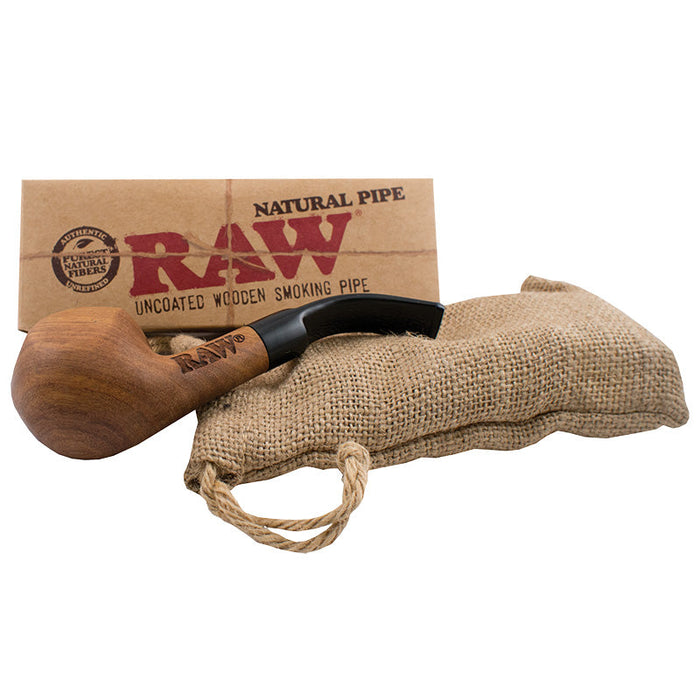 Raw Natural Wooden Hand Pipe