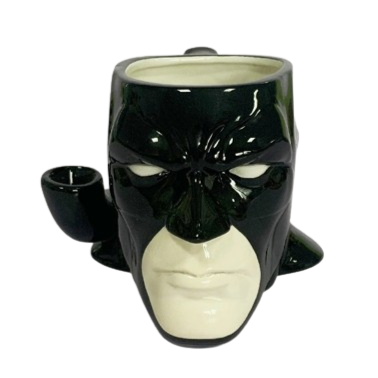 Bman Knight Ceramic Smoking Pipe Mug