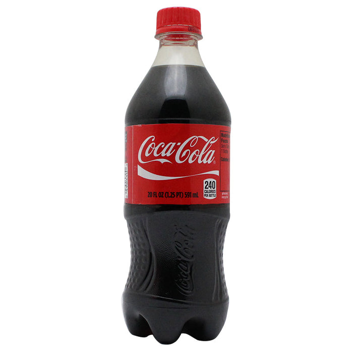 Coca Cola 20oz Full Bottle Soda Safe Can