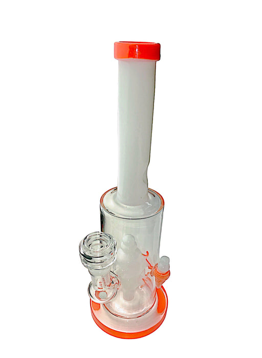 12" Sea Shell Straight with Base Glass Water Pipe