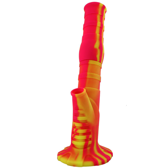 14" 2-Piece Silicone Water Pipe