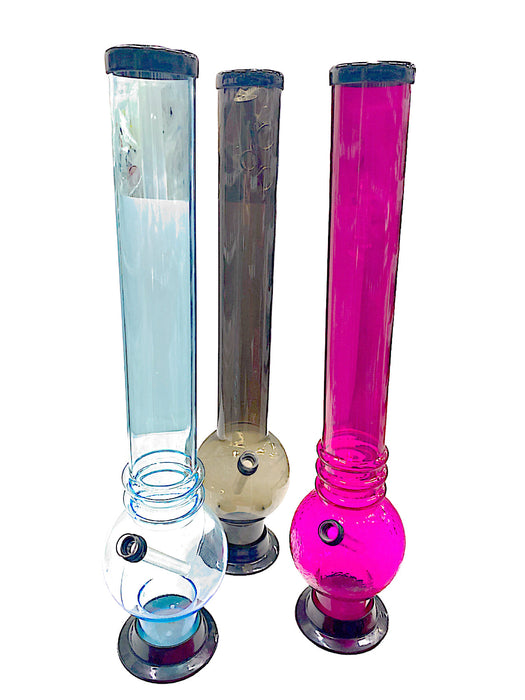 18" Straight Acrylic Water Pipe