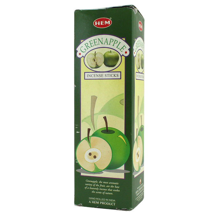 Hem Green Apple Incense Sticks 120 Box