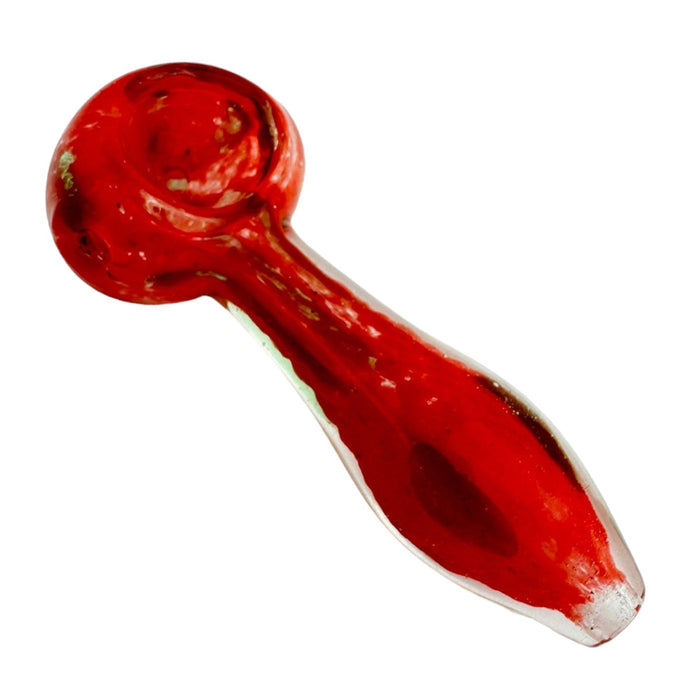 3.5" Color Frit Spotted Glass Hand Pipe (Assorted Colors)