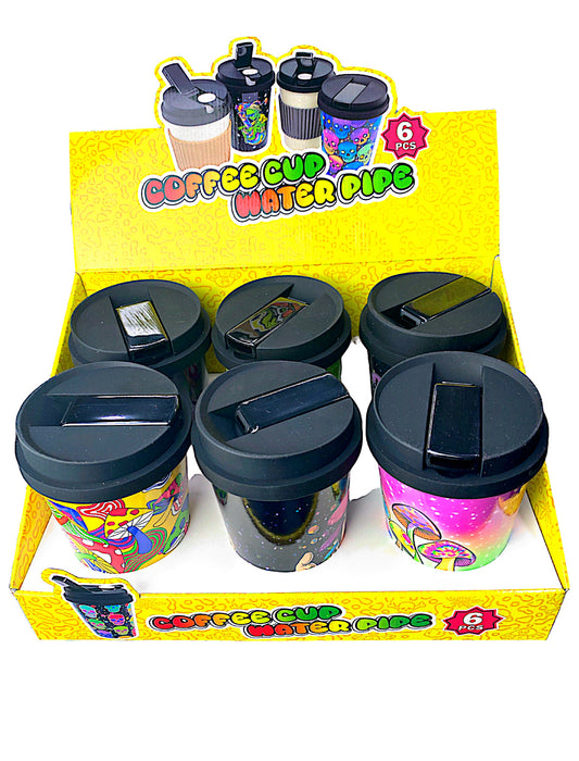 6 Pieces Coffee Cup Water Pipe - Assorte4d Design