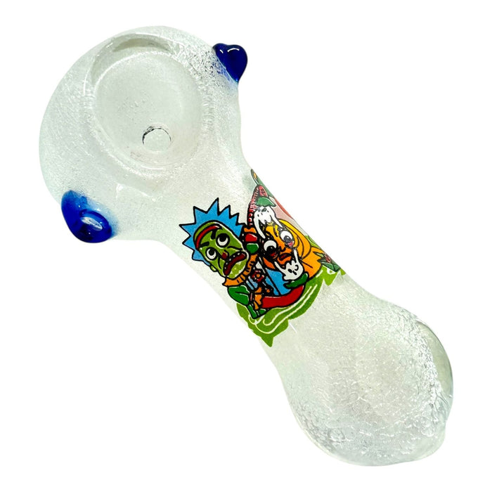 3" Glow In The Dark DUB DUB Bowl Hand Pipe (Assorted)