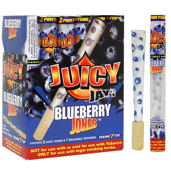 Juicy Jay's Blueberry Jones Pre-Rolled Cones