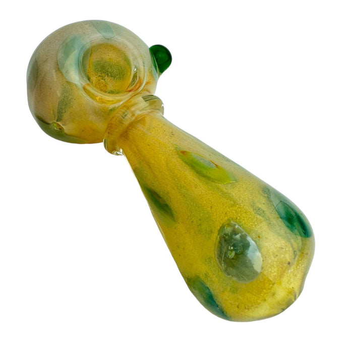 4.5" Spoon Ring 1 Bump - Glass Hand Pipe (Assorted Colors)