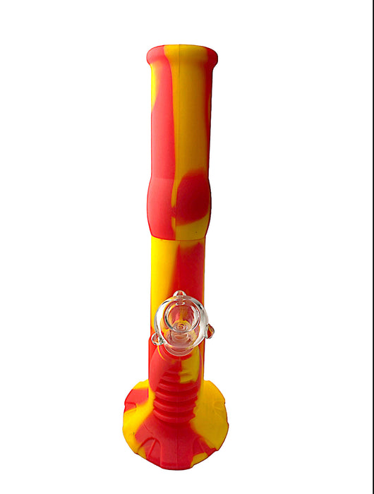 14" 2-Piece Decline Silicone Water Pipe