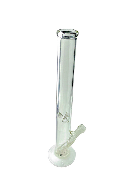 18" Straight Vase Glass Water Pipe