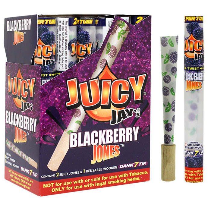 Juicy Jay's Blackberry Jones Pre-Rolled Cones