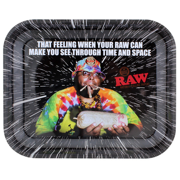 Raw Oops Large Metal Rolling Tray