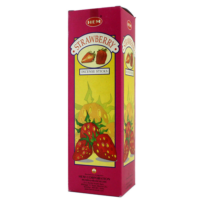 Hem Strawberry Incense Sticks - 25packs/8 Sticks