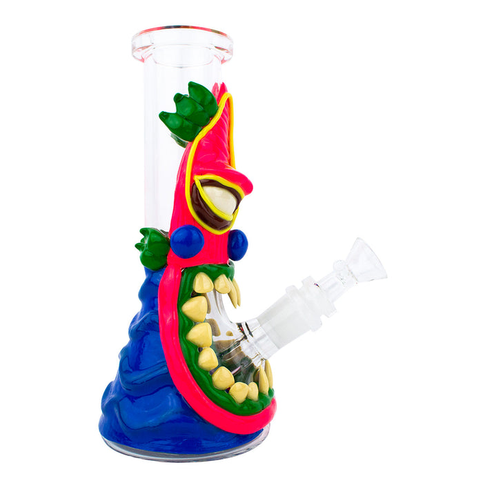 8" 3D Monster Glass Beaker Water Pipe