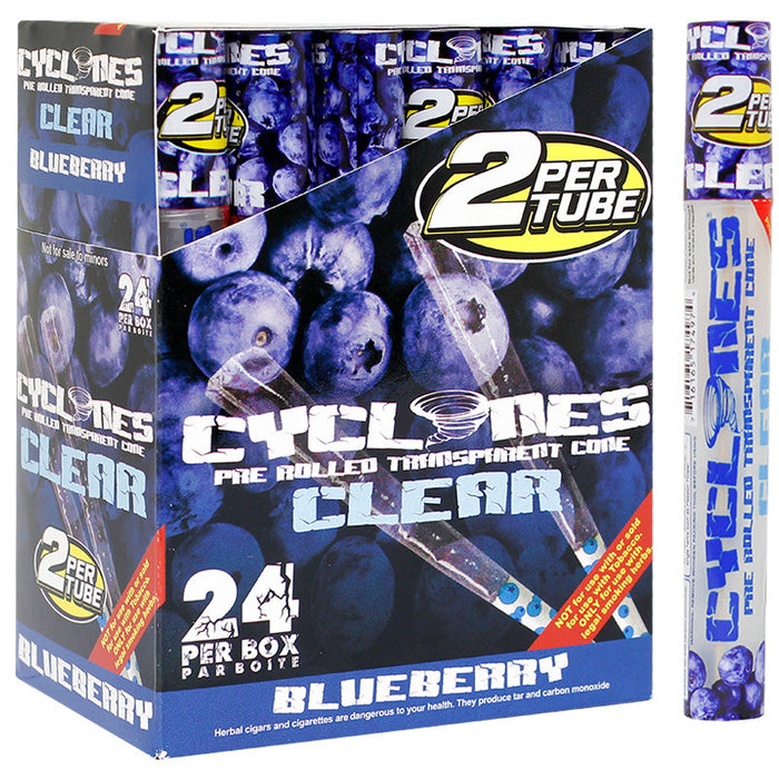 Cyclones Clear Cone Blueberry Flavor