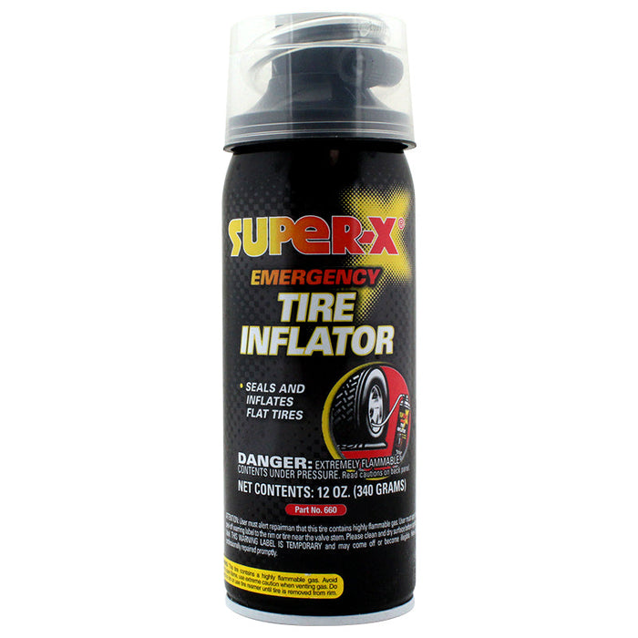 Super-X Tire Inflator Safe Can