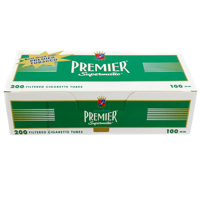 Premier 100mm Mentholated Filtered Cigarette Tubes