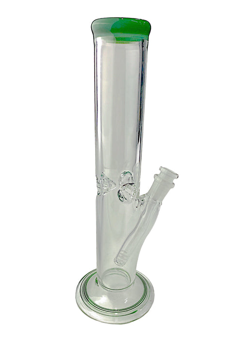 12" Straight Water Pipe Colored Base 'PL-13'