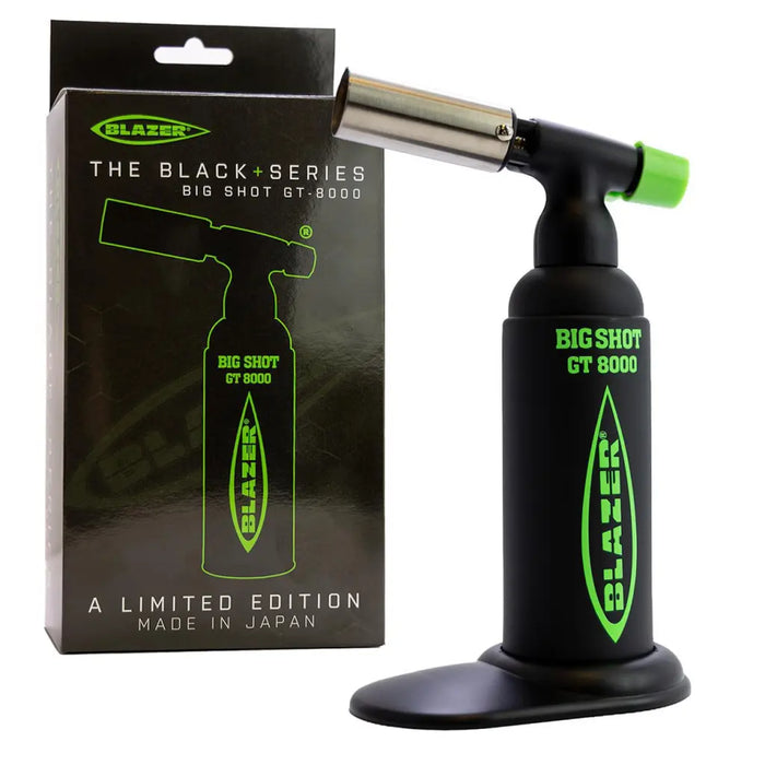 Blazer GT8000 Big Shot Torch Limited Edition Black & Neon Green
