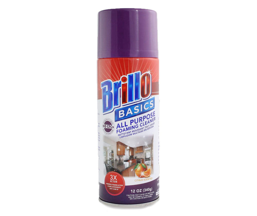 Brillo Basics All Purpose Foaming Cleaner, 12 Oz. - Stash Can