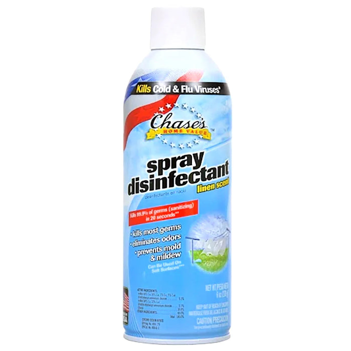Chases Spray Disinfectant 6oz Safe Can