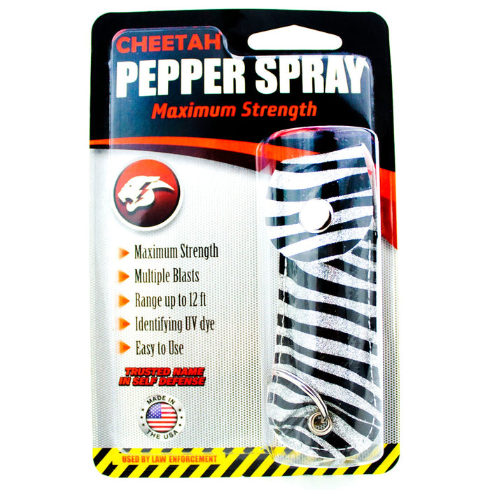 Pepper Spray Maximum Strength w/Key-Chain Case Self Defense