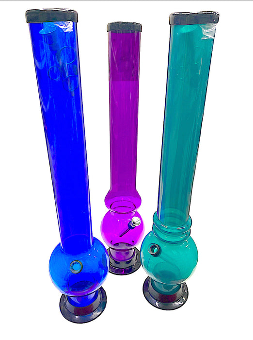 18" Straight Acrylic Water Pipe