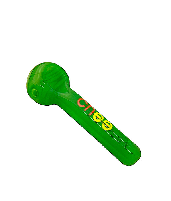 4" Cheech Glass Lollipop Rasta Hand Pipe