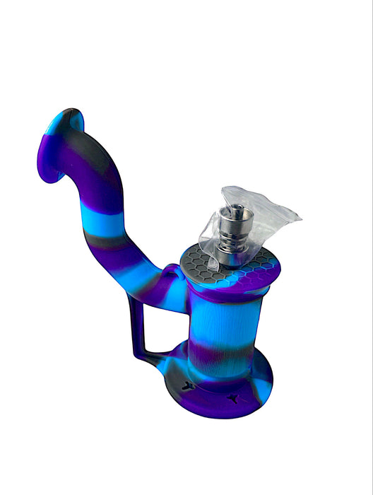 3.5" Silicone Side Cart Rig  Water Pipe