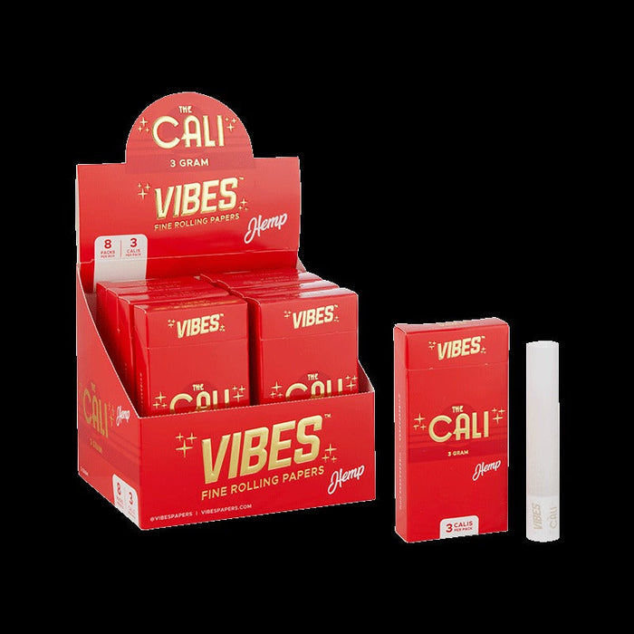 VIBES - The Cali 3 Gram Organic Hemp (3 per pack / 8 per Display)