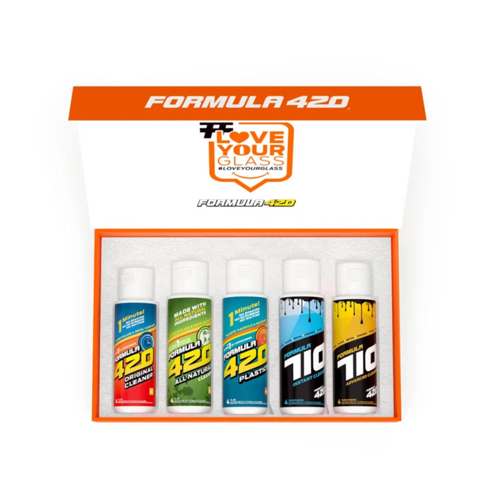 Formula 420 Limited Edition 5 Pack Magnet Box Set - 4 Cleaners & 1 Odor Neutralizer - 4oz