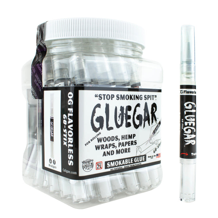 GlueGar - Go Stix "OG Flavorless" 3ml Brush Pen (28 Per Jar)
