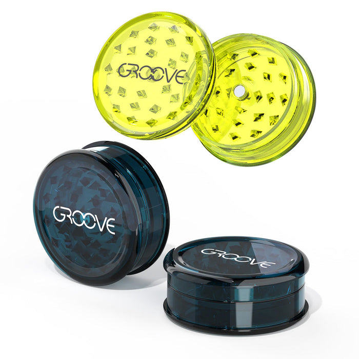 Groove Acrylic Grinder (12pcs/Display box)