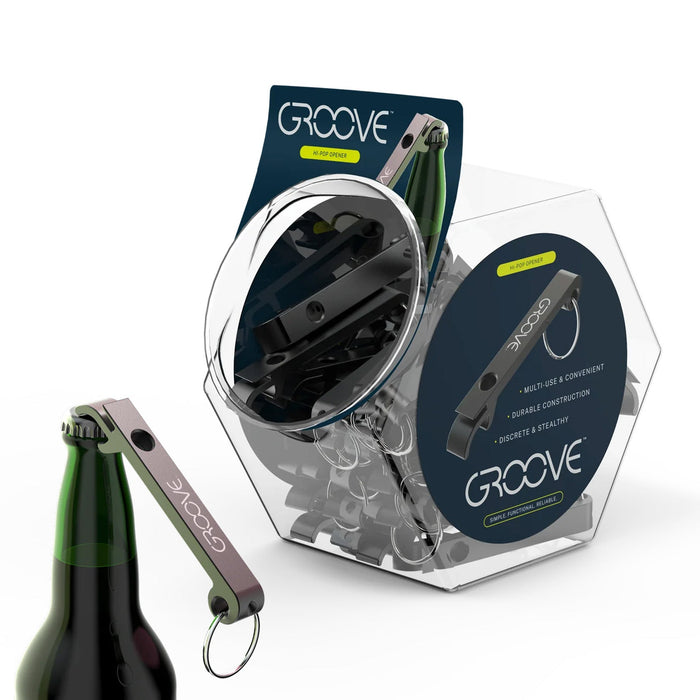 Groove Hi-Pop Opener Hand Pipe 50ct Jar