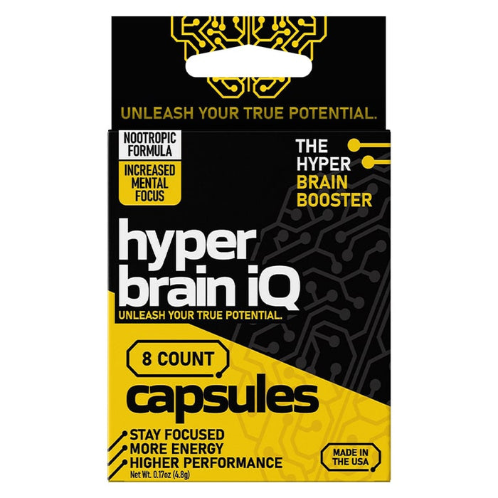 Hyper Brain iQ focus Capsules (8 count)