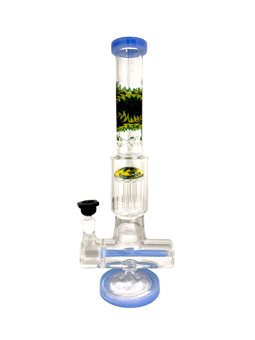 18" Swirl Colors Water Pipe (8006)