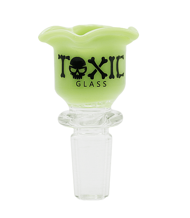 TXBL2 —  Rose Petal Bowl by MK Glass