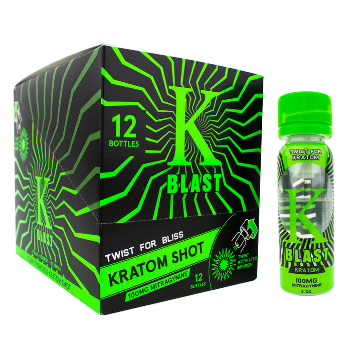 K Blast Liquid Kratom (12ct/Display)