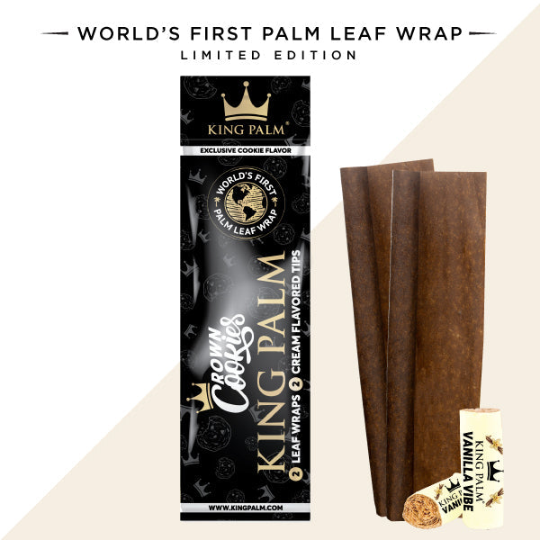 King Palm Crown Cookies Wraps XL (15pk Display)