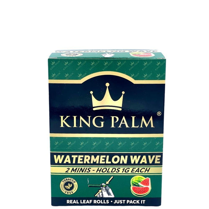 King Palm Watermelon Wave - 2 Mini Rolls -1g (20pk Display)