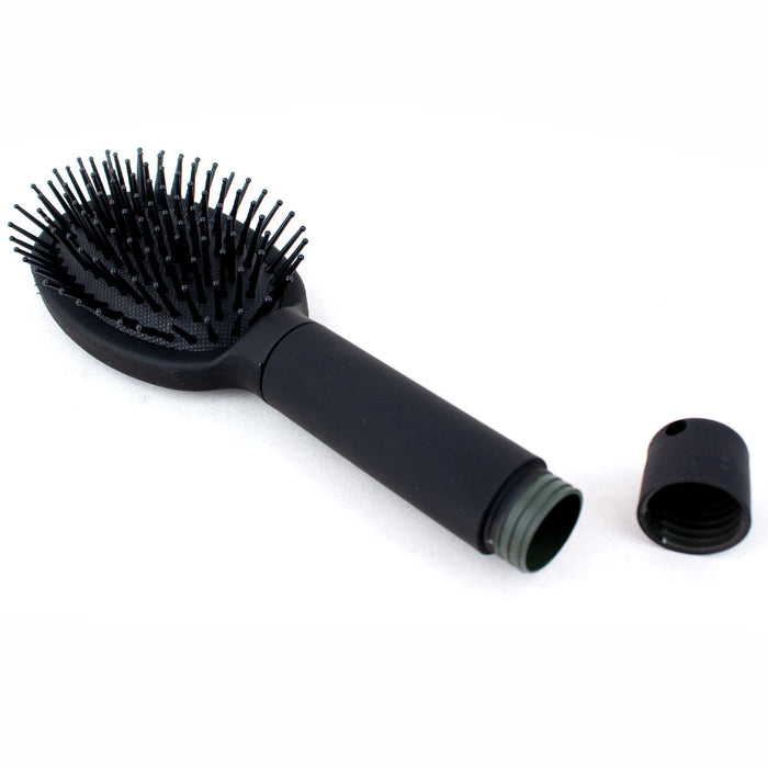 Mantello Round Hair Brush Safe Can
