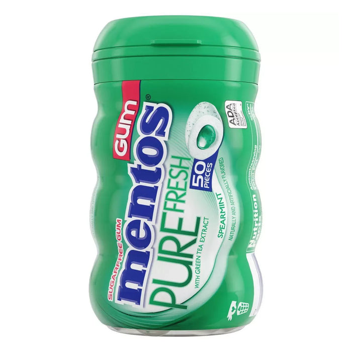 Mentos Chewing Gum 50 Pieces Safe Can